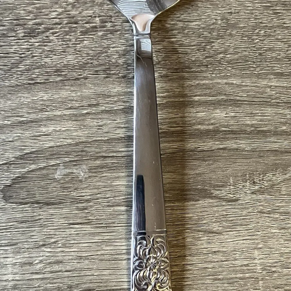 Reed & Barton HARVEST BOUQUET Stainless 18/10 Pierced Serving Spoon Replacement